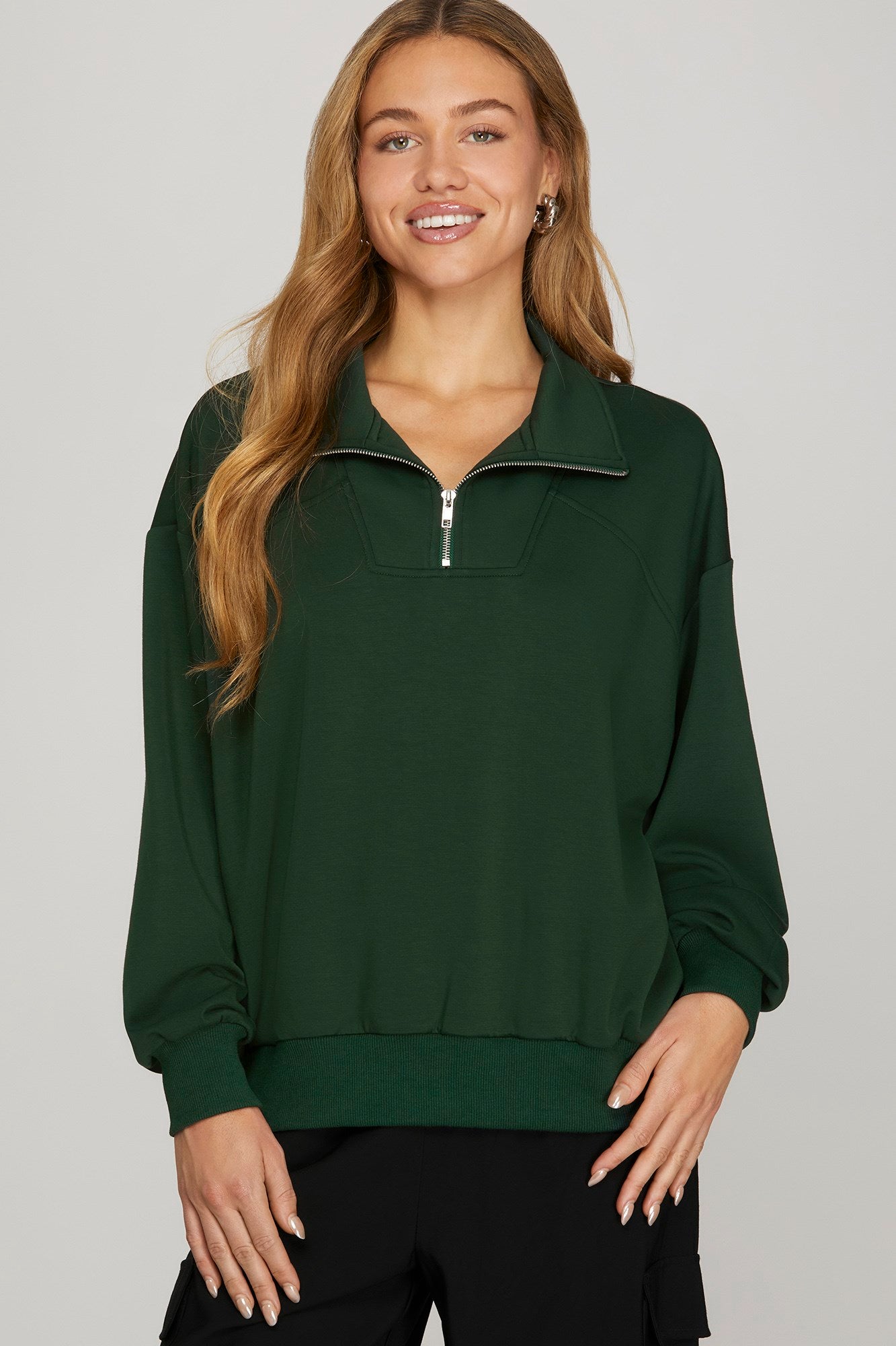 Quarter Zip Sweatshirt