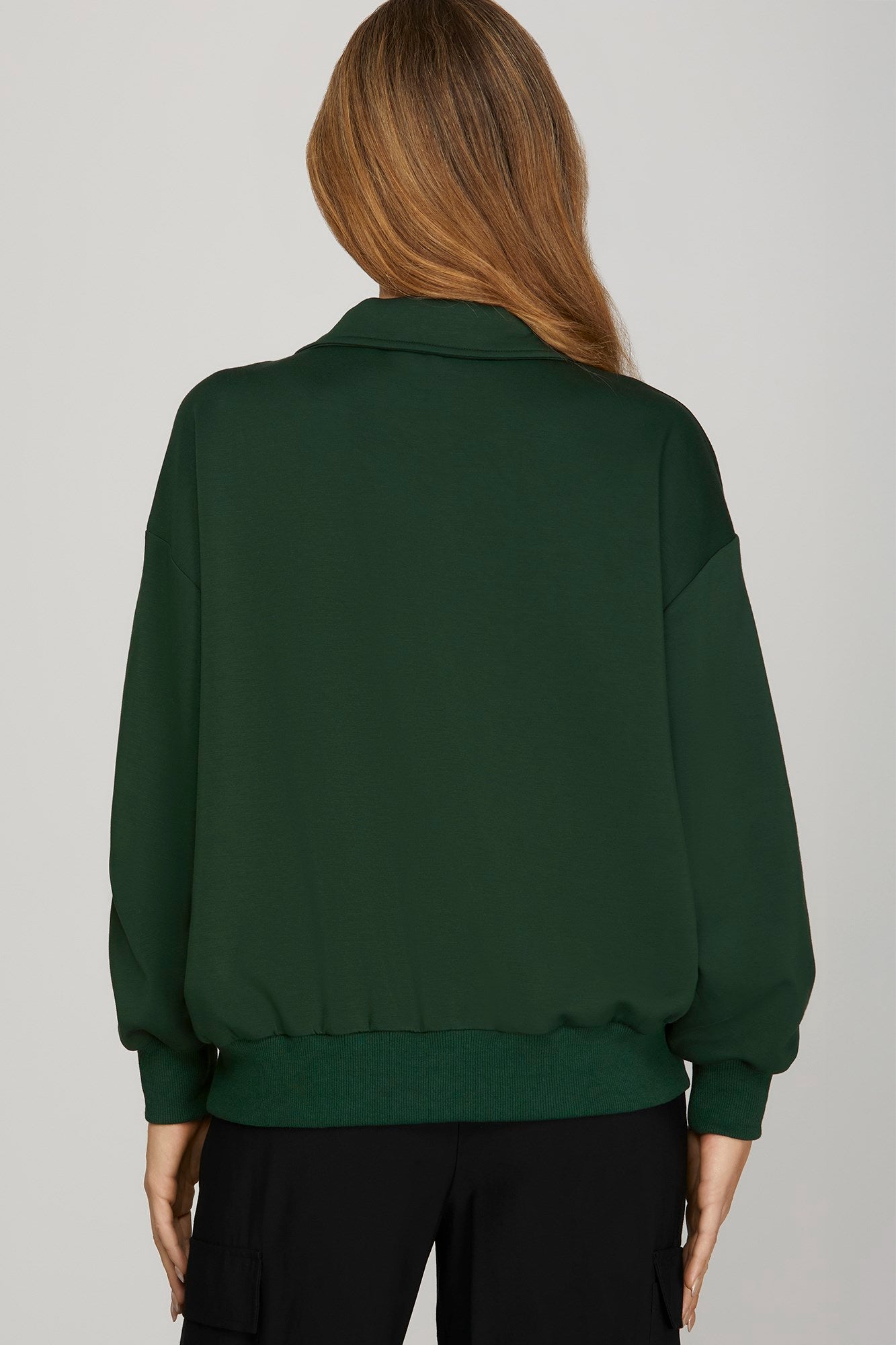 Quarter Zip Sweatshirt