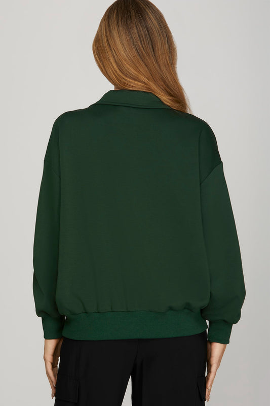 Quarter Zip Sweatshirt