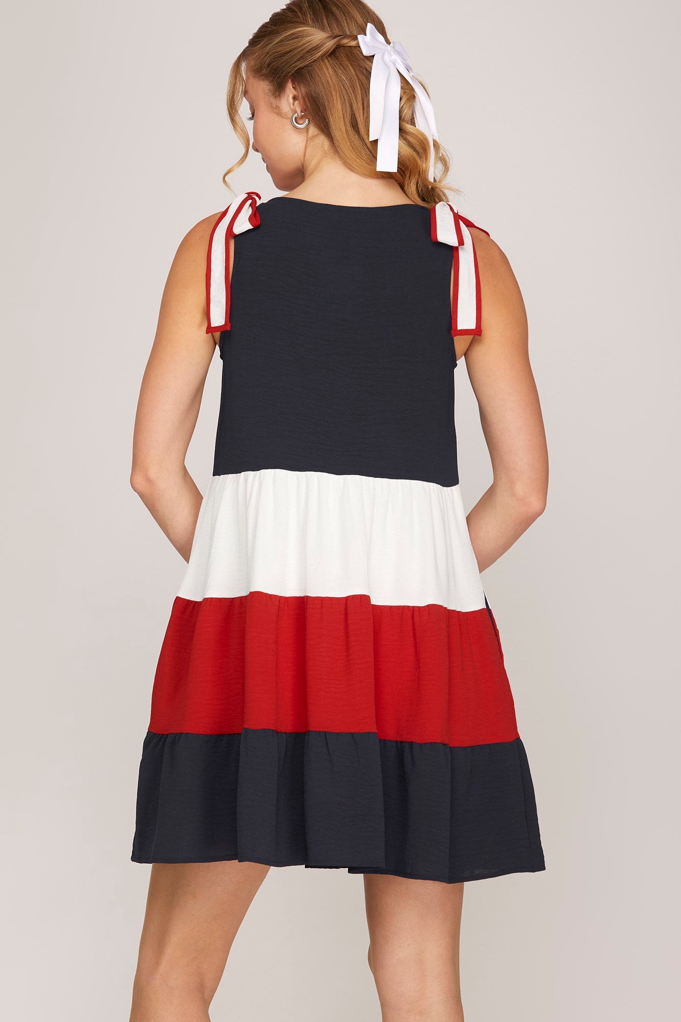 Americana Bow Dress
