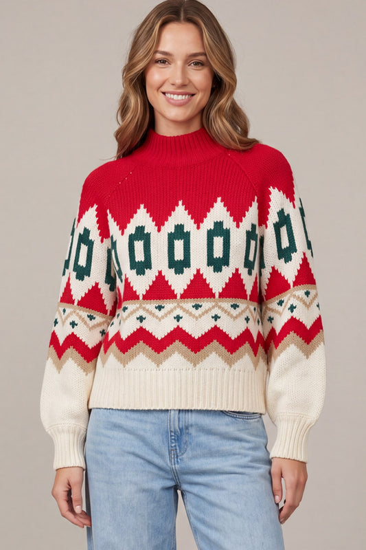 Nordic Sweater Top