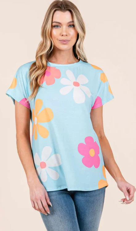 BOHO Floral Top
