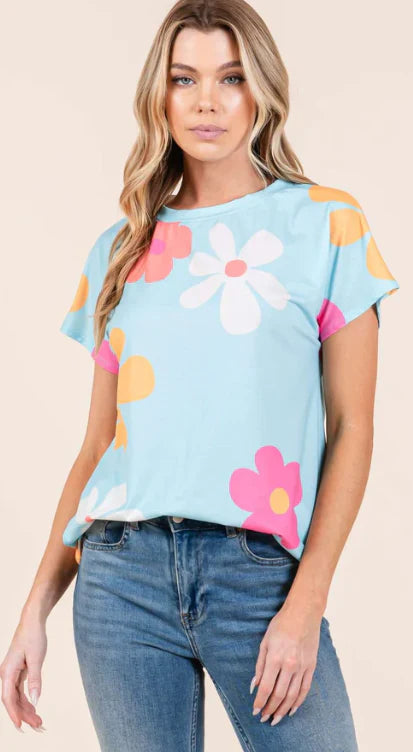 BOHO Floral Top