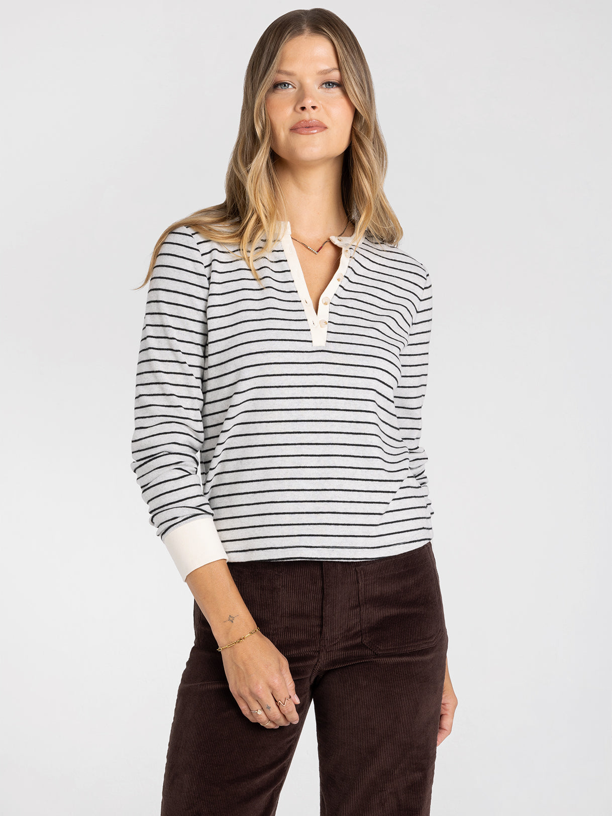 Aeris Stripe Top