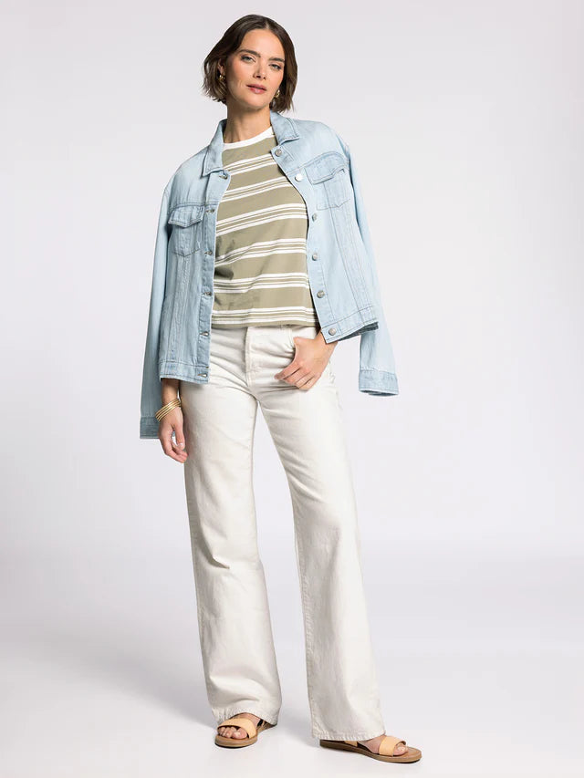 Natalie Striped Top