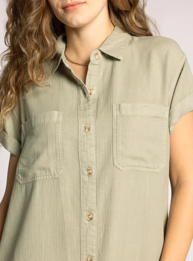 June Button Down Dress