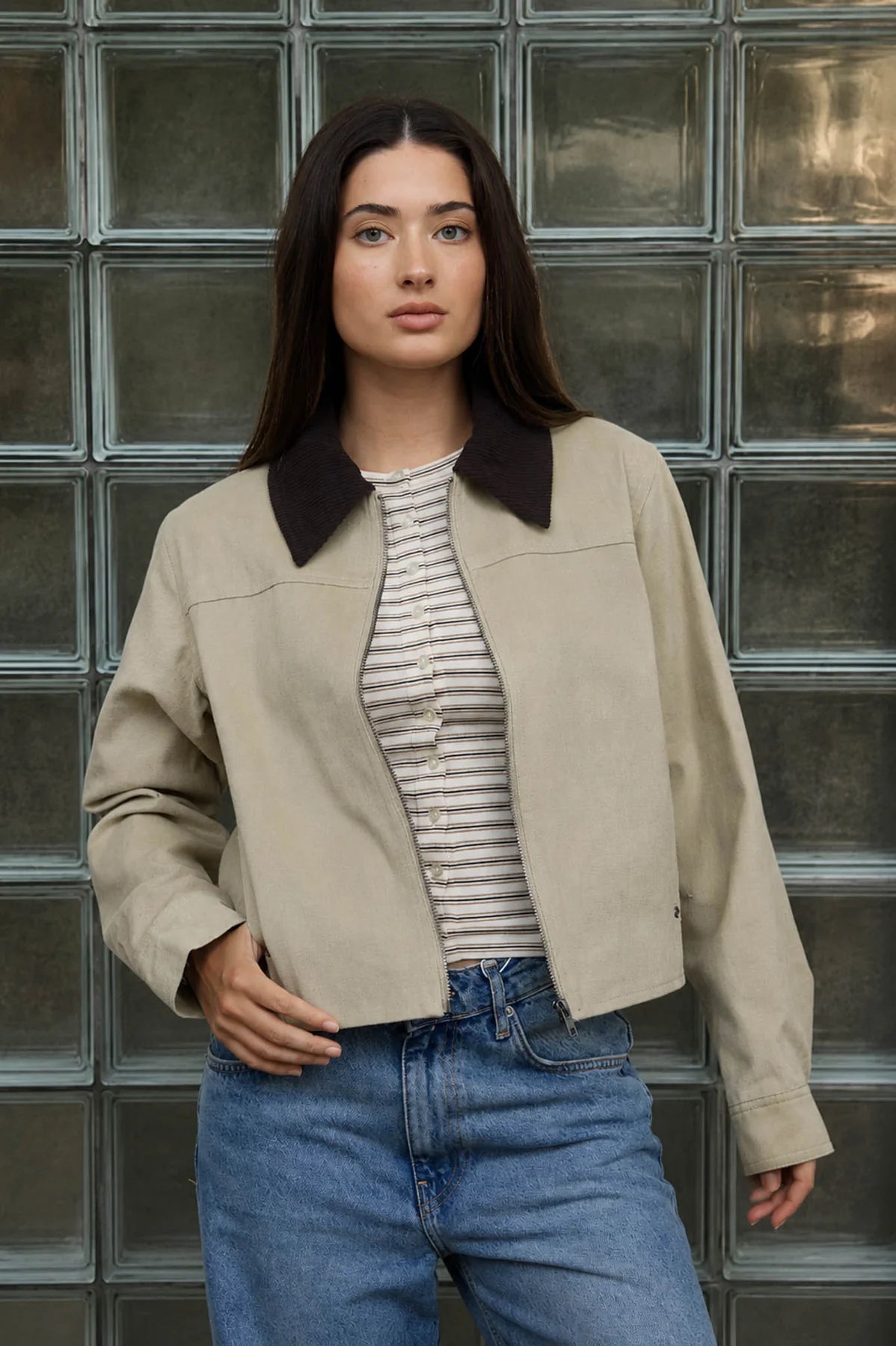 Corduroy Zip Jacket