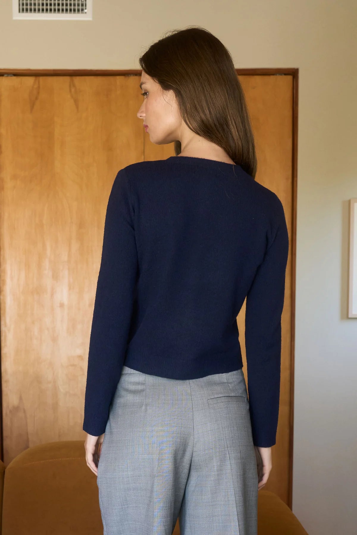 Argyle Button Cardigan