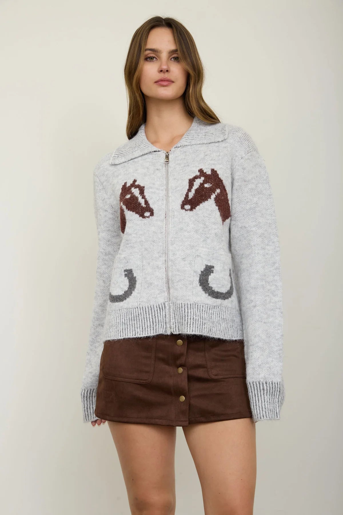 Western Horse Sweater
