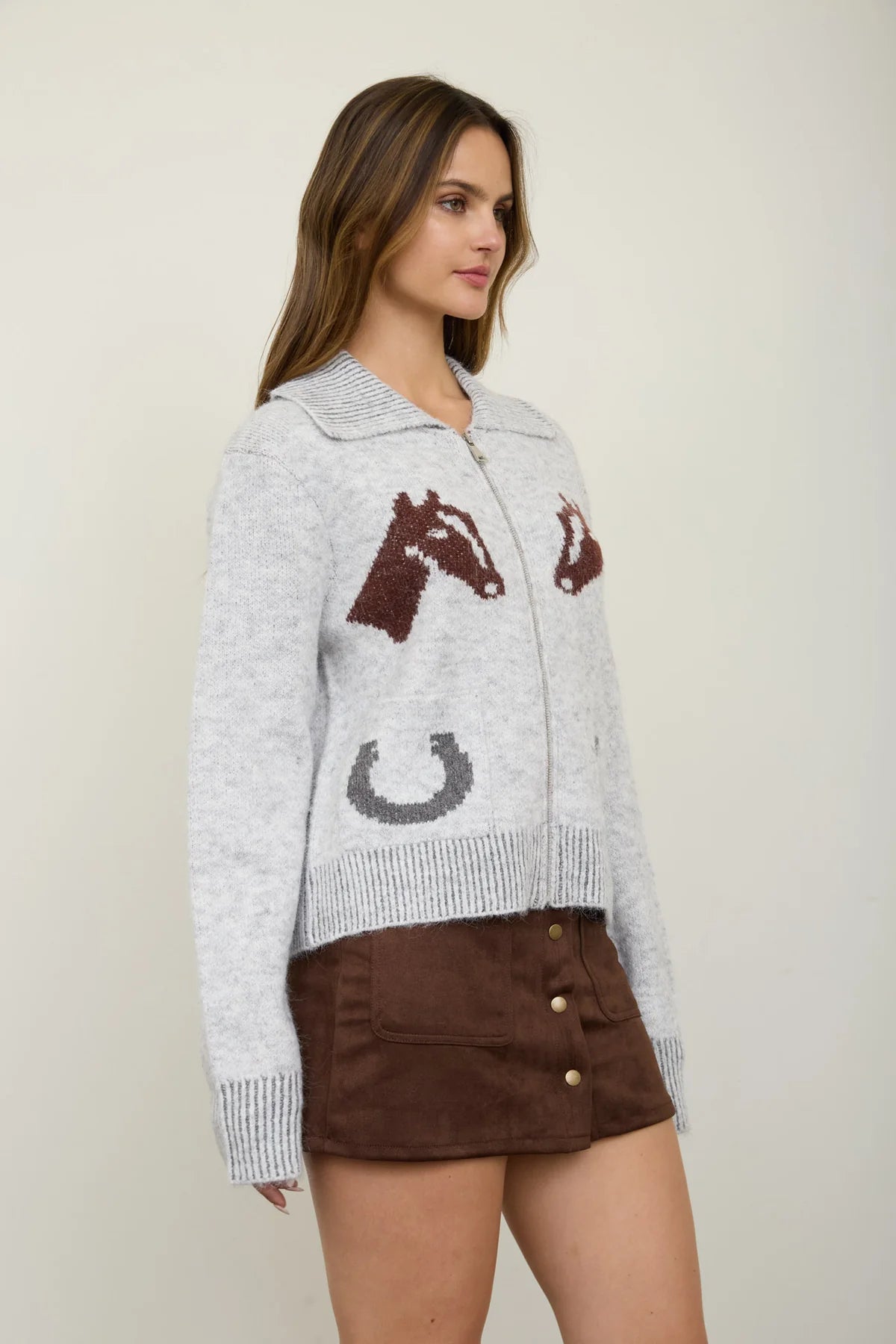 Western Horse Sweater