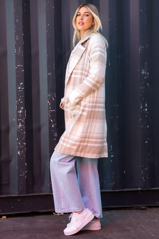 Plaid Overcoat