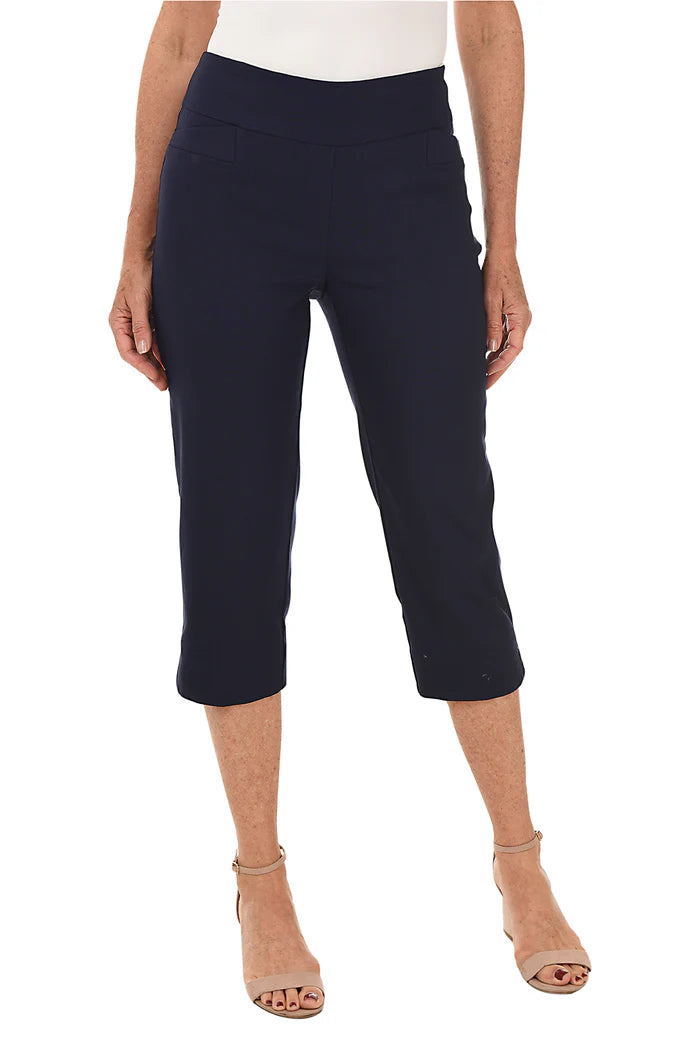 Navy Capri Pants