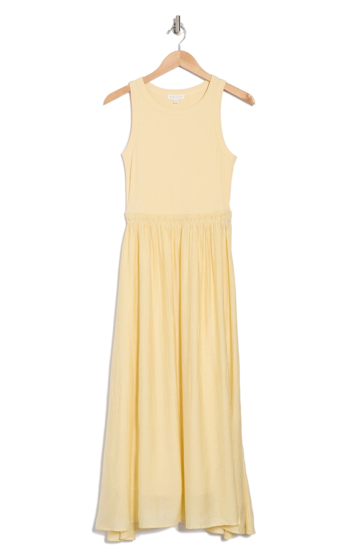 Mixed Media Midi Dress
