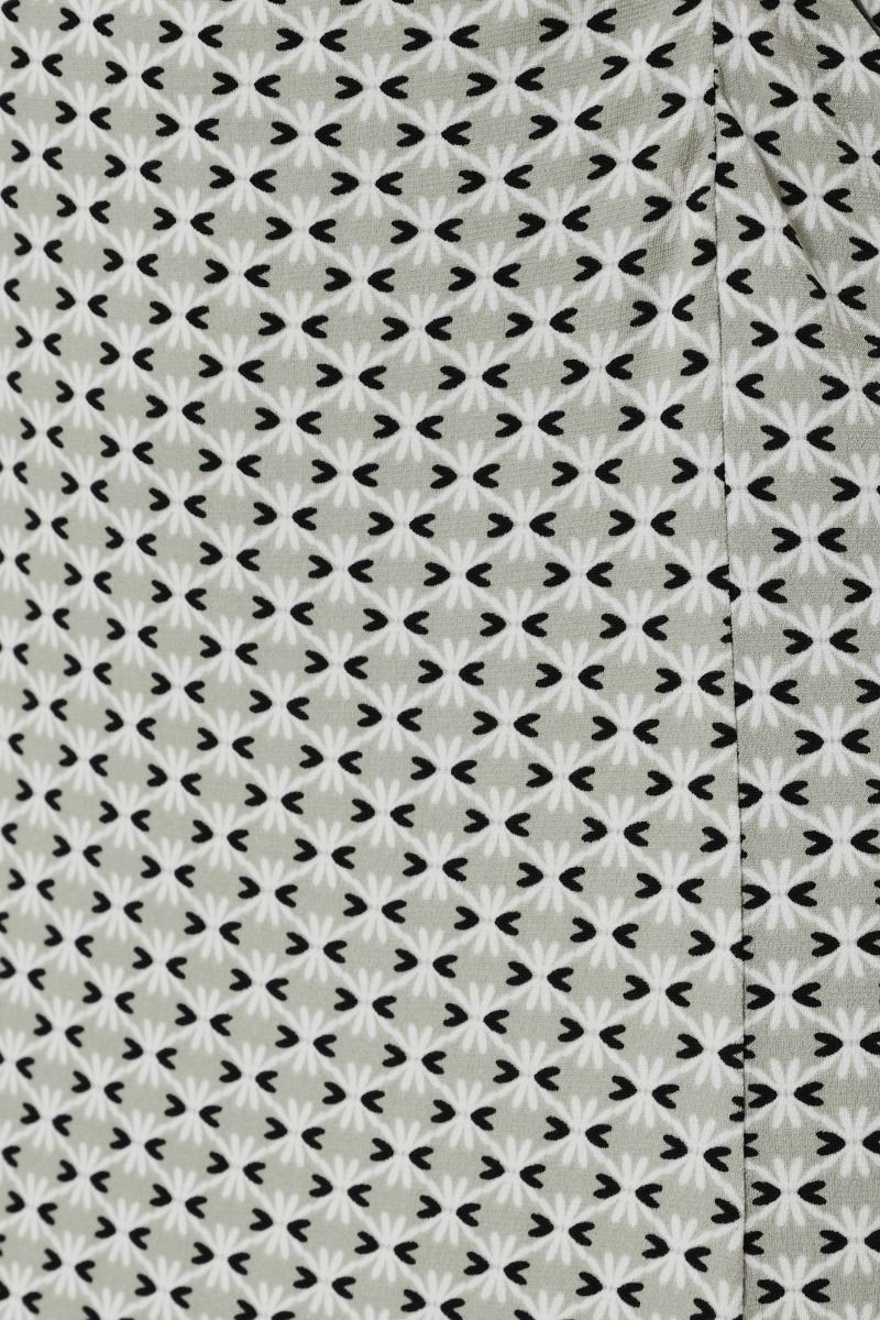 Geo Print Midi Dress
