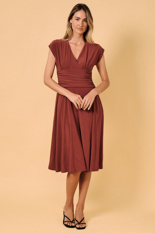 Ruched Waist Dress