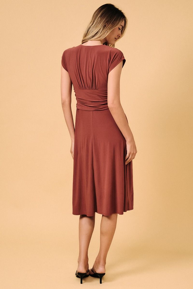 Ruched Waist Dress