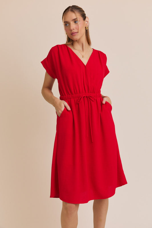 Waist Tie Dress