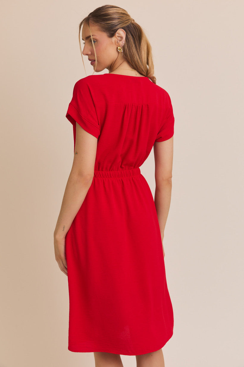 Waist Tie Dress