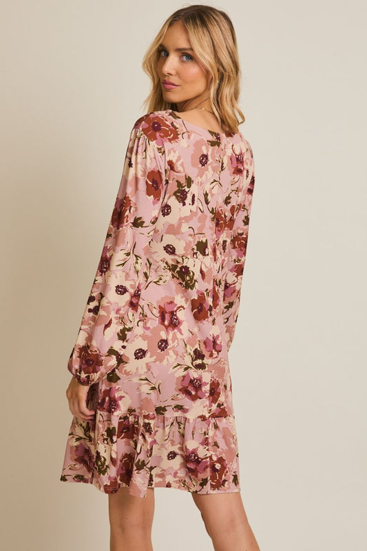 Side Tie Mini Dress