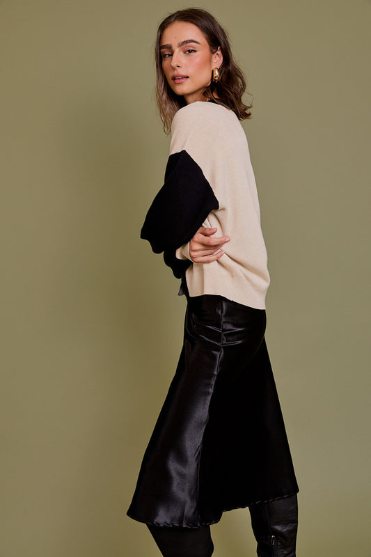 Contrasting Buttons Cardigan