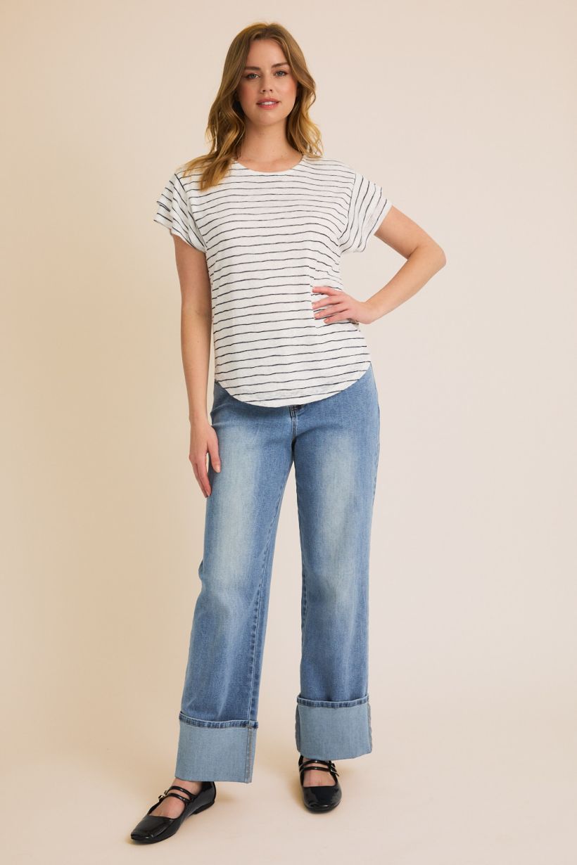 Ruffle Sleeve Top