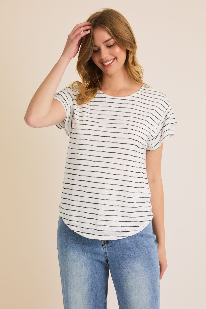 Ruffle Sleeve Top