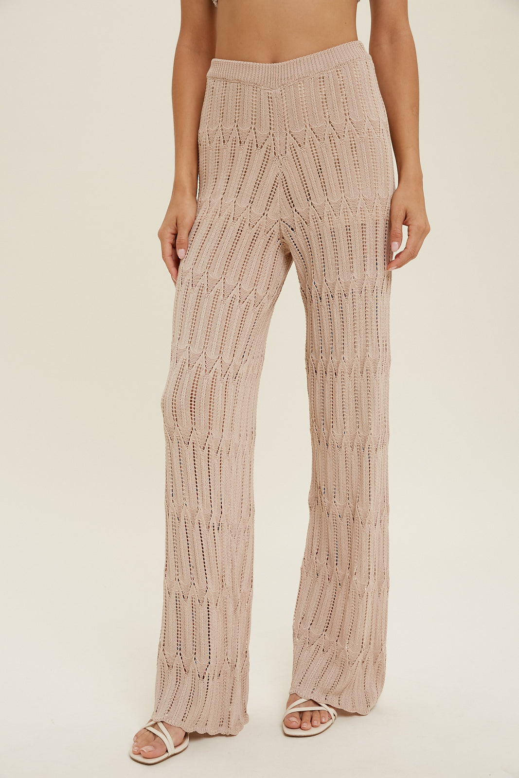 Crochet Sweater Pants
