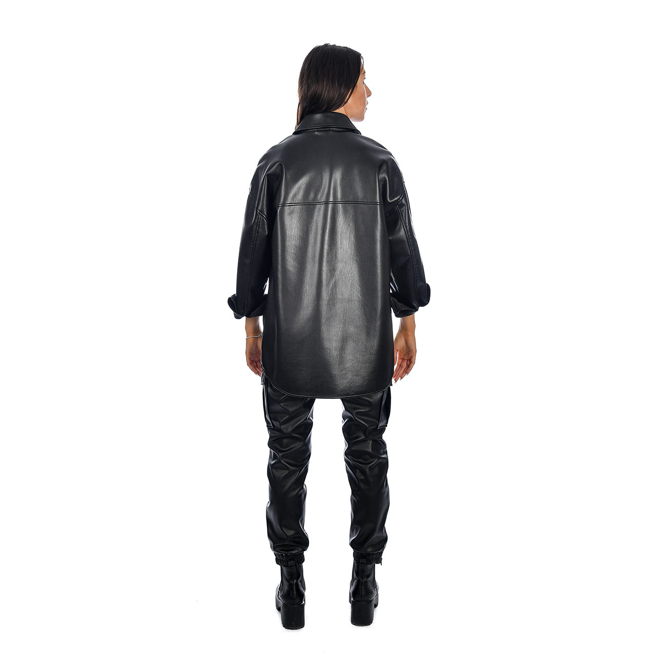 Makayla Vegan Leather Jacket