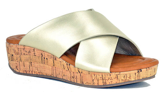 Hunee Sandals - Champagne