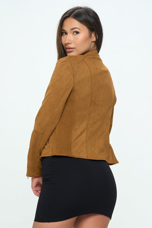 Deora Faux Suede Jacket