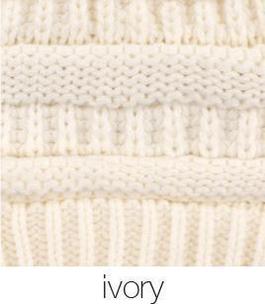 Solid Knit C.C. Beanie - Available in Multiple Colors