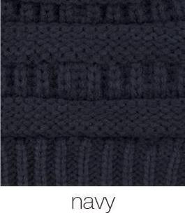 Solid Knit C.C. Beanie - Available in Multiple Colors