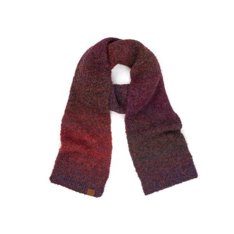 Ombre Knit Scarf Made With Recycled Yarn - Available in Multiple Colors